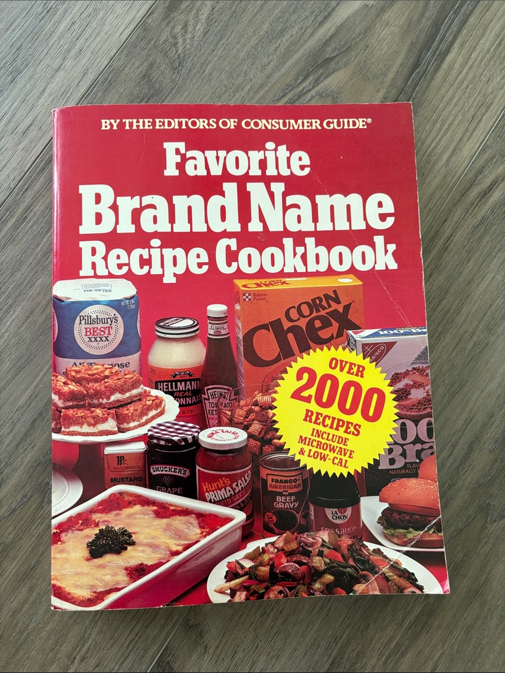 Vintage 1981 cookbook